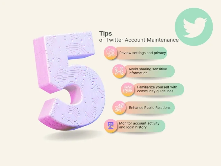 twitter account maintenance tips