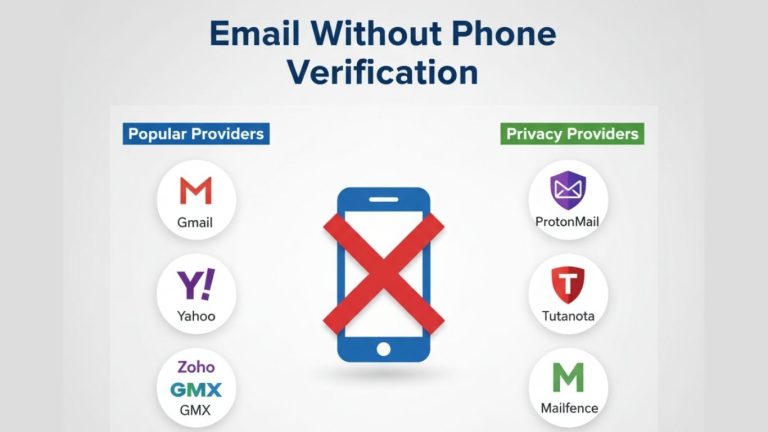 Which Email Providers Allow Sign-Up Without Phone Verification?