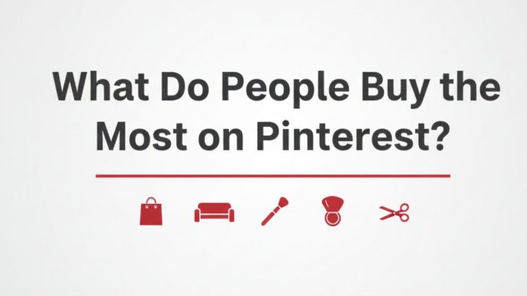What Do People Buy the Most on Pinterest?