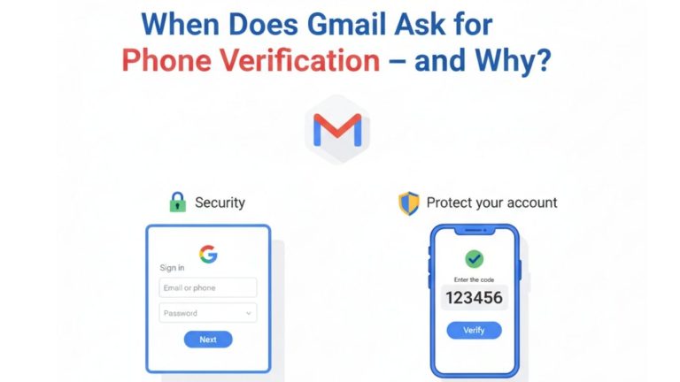 When Does Gmail Ask for Phone Verification – and Why?